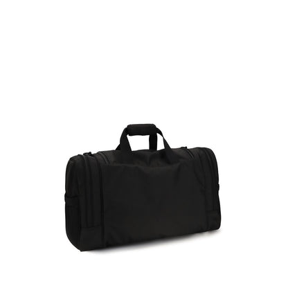 Balenciaga Hyke Gym – Sac Bandoulière Cuir de Veau Noir Logo Doré SS26