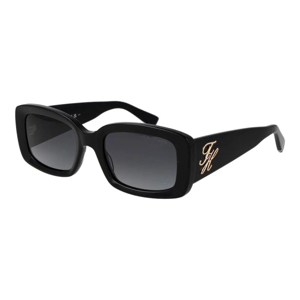 Tommy Hilfiger Black Acetate Sunglasses by Tommy Hilfiger