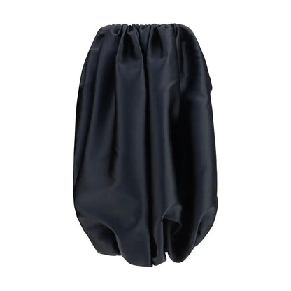 Calvin Klein Black Polyester Skirt by Calvin Klein