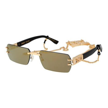 Dsquared² Gold Metal Sunglasses by Dsquared²