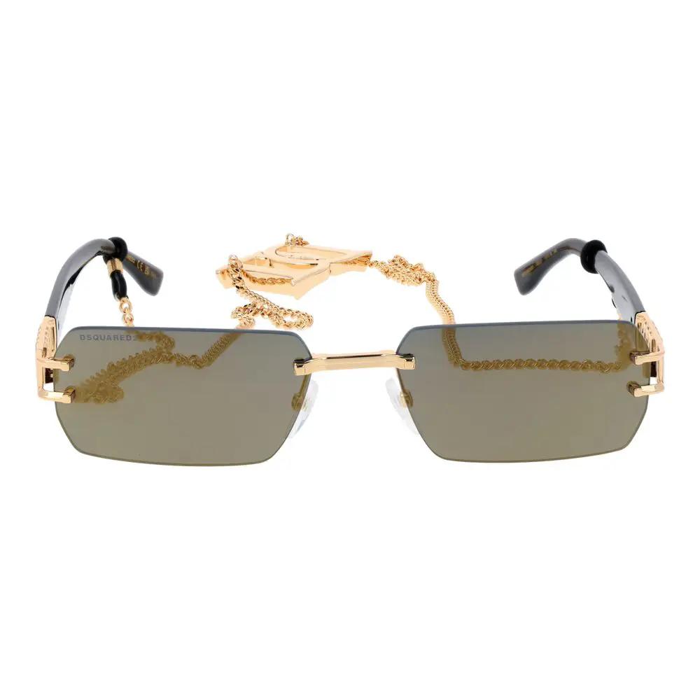 Dsquared² Gold Metal Sunglasses by Dsquared²