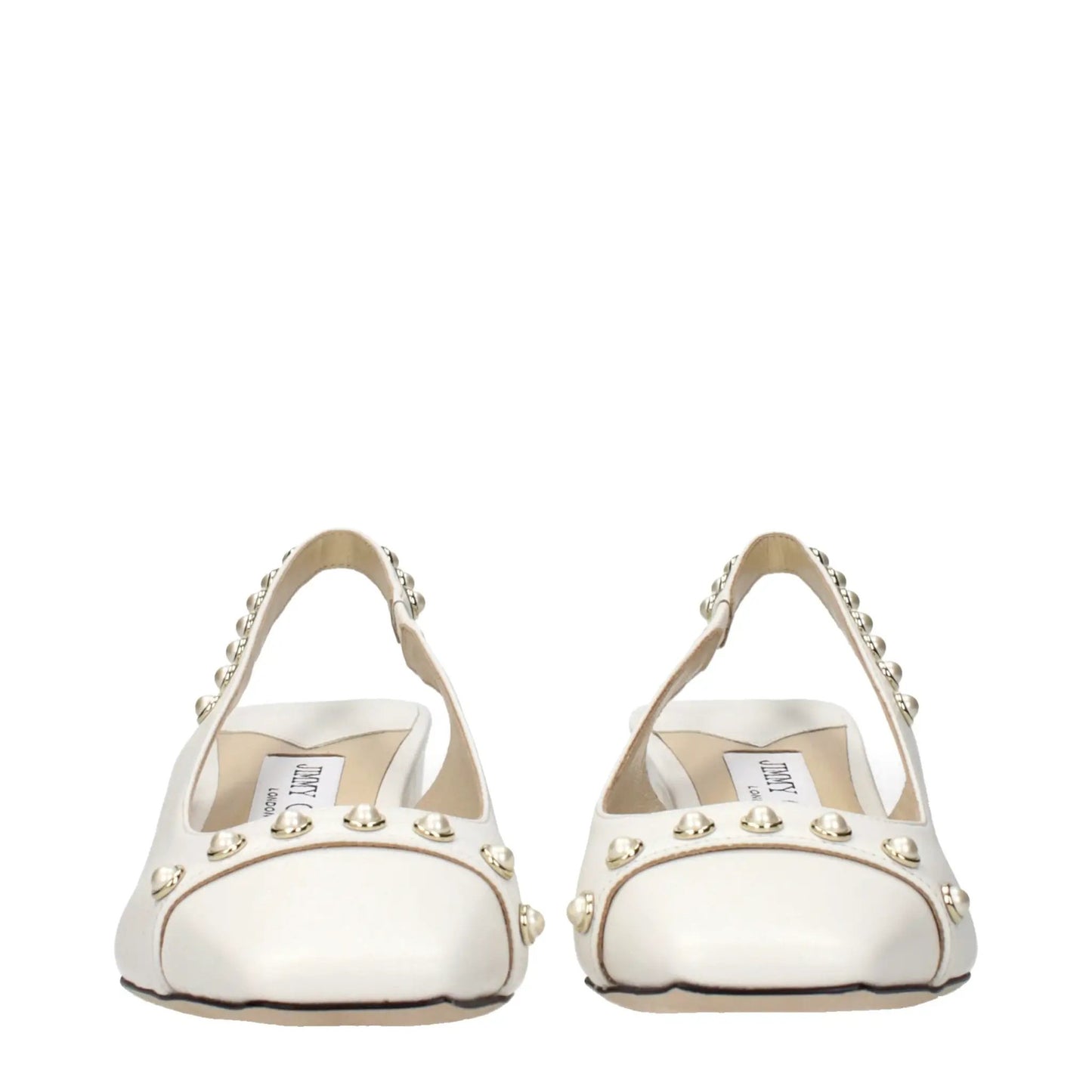 Jimmy Choo Blue Leather Flat Sandals by Jimmy Choo