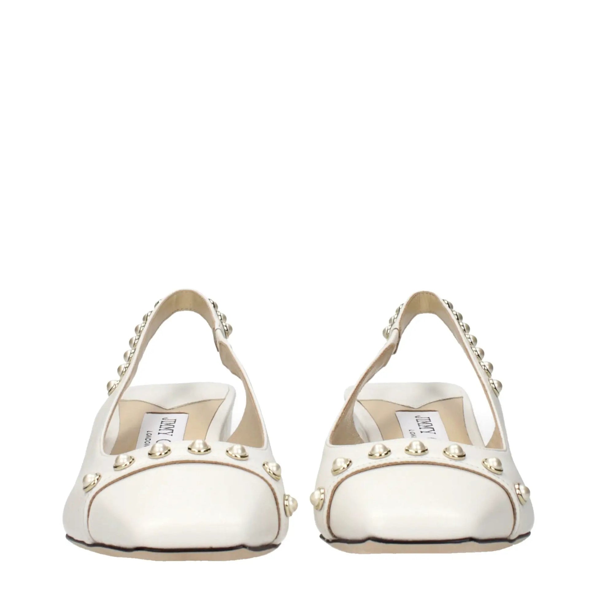 Jimmy Choo Blue Leather Flat Sandals by Jimmy Choo