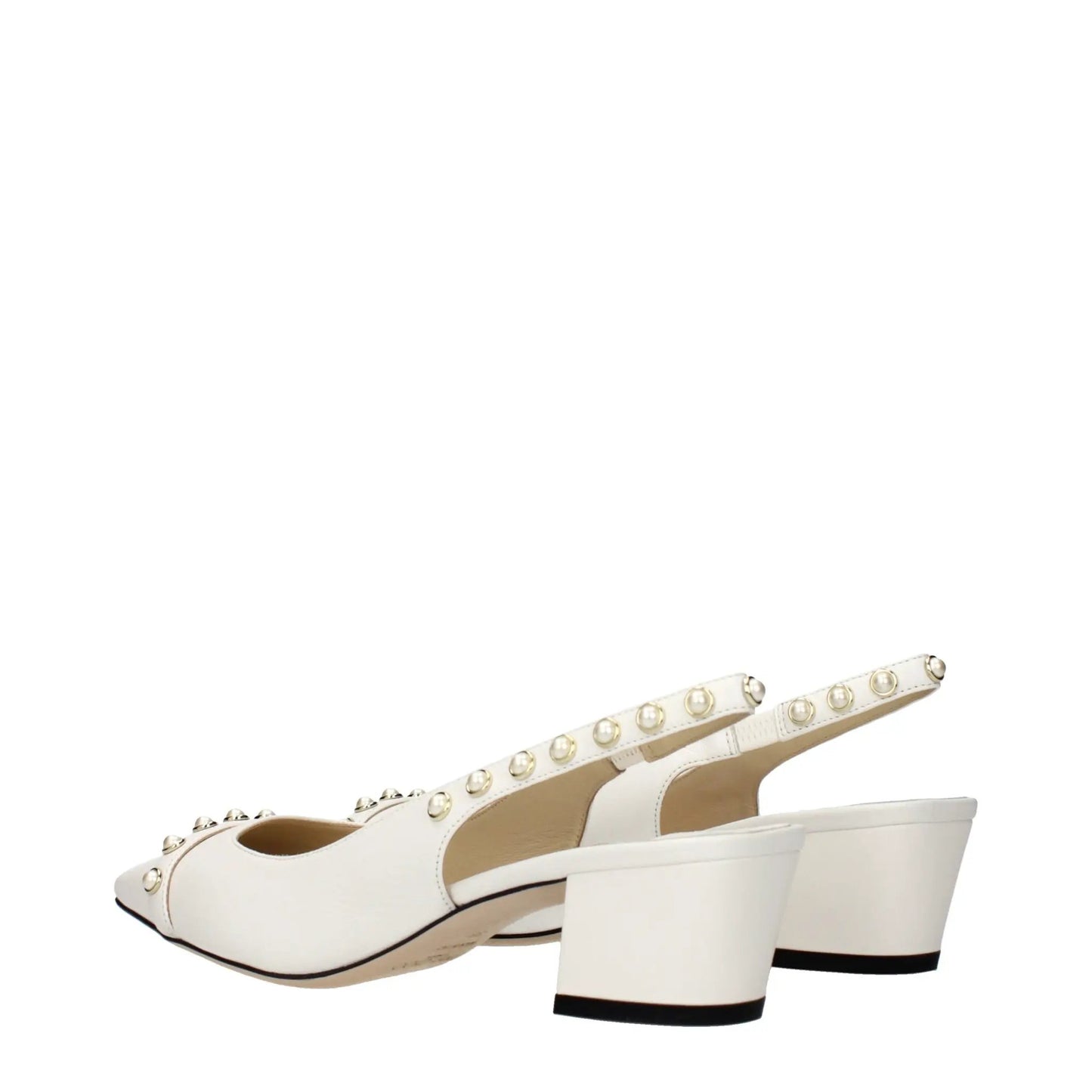 Jimmy Choo Blue Leather Flat Sandals by Jimmy Choo