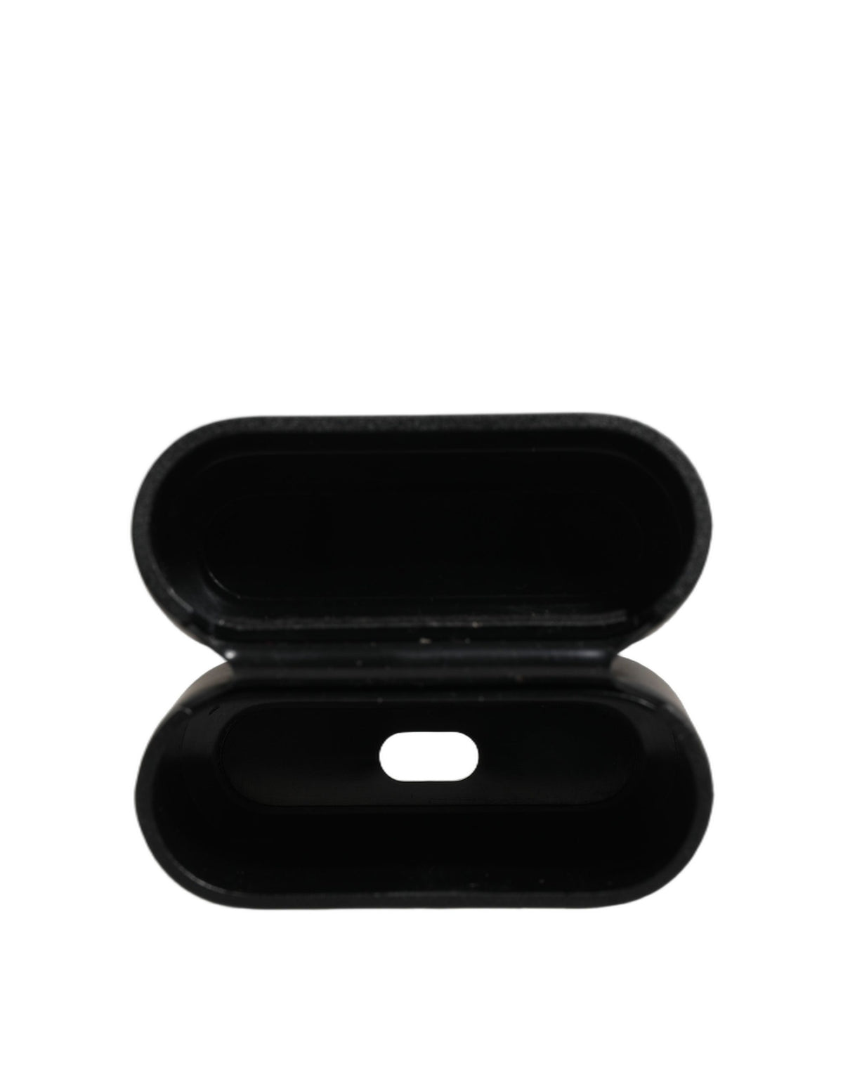 Étui AirPods Dolce & Gabbana femme à rabat logo embossé en PVC noir – SMY11504