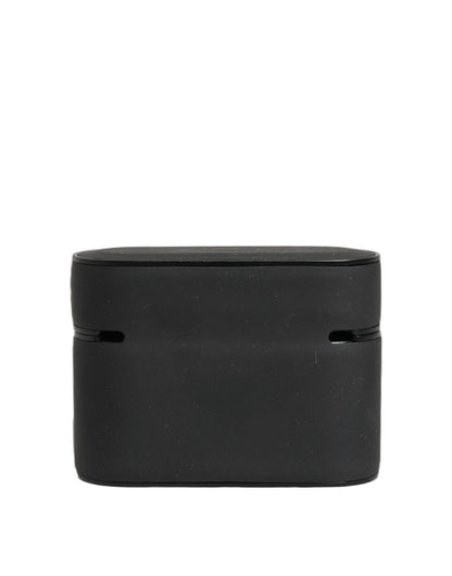 Étui AirPods Dolce & Gabbana femme à rabat logo embossé en PVC noir – SMY11504