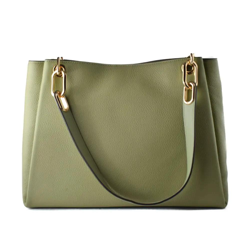 Michael Kors Bicolor Leather Handbag by Michael Kors