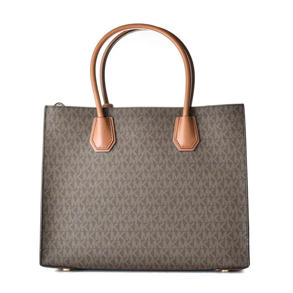 Michael Kors Brown Leather Shoulder Bag by Michael Kors