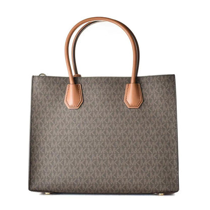Michael Kors Brown Leather Shoulder Bag by Michael Kors