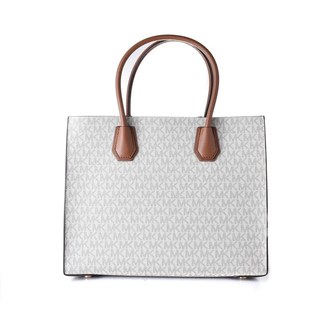 Michael Kors Gray Leather Handbag by Michael Kors