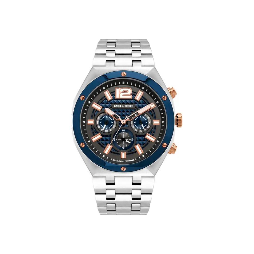 Police Gray Stainless Steel Dress Watch by Police