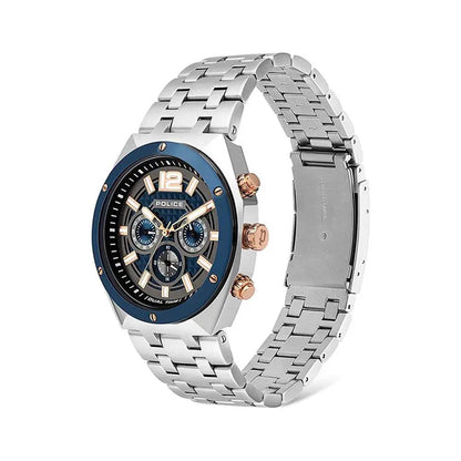 Police Gray Stainless Steel Dress Watch by Police