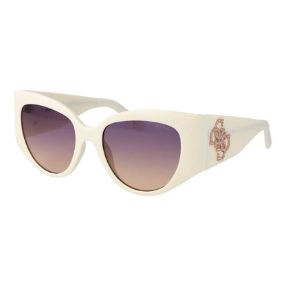 Guess White Plastic Sunglasses by Guess