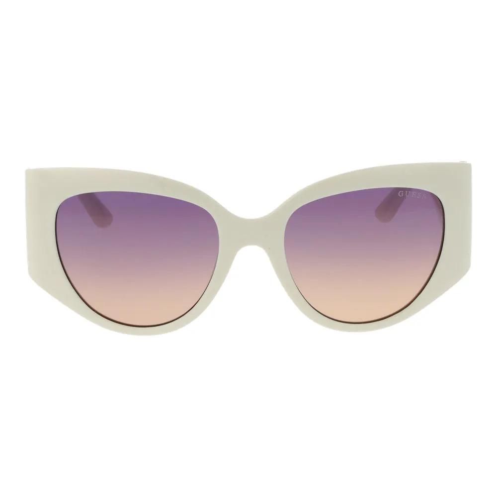 Guess White Plastic Sunglasses by Guess
