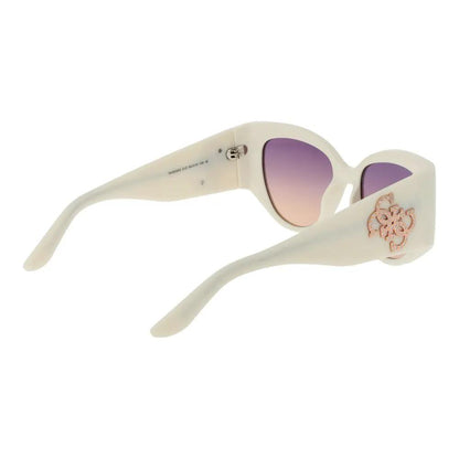 Guess White Plastic Sunglasses by Guess