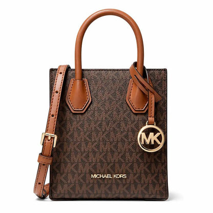 Michael Kors Brown Fur Handbag by Michael Kors