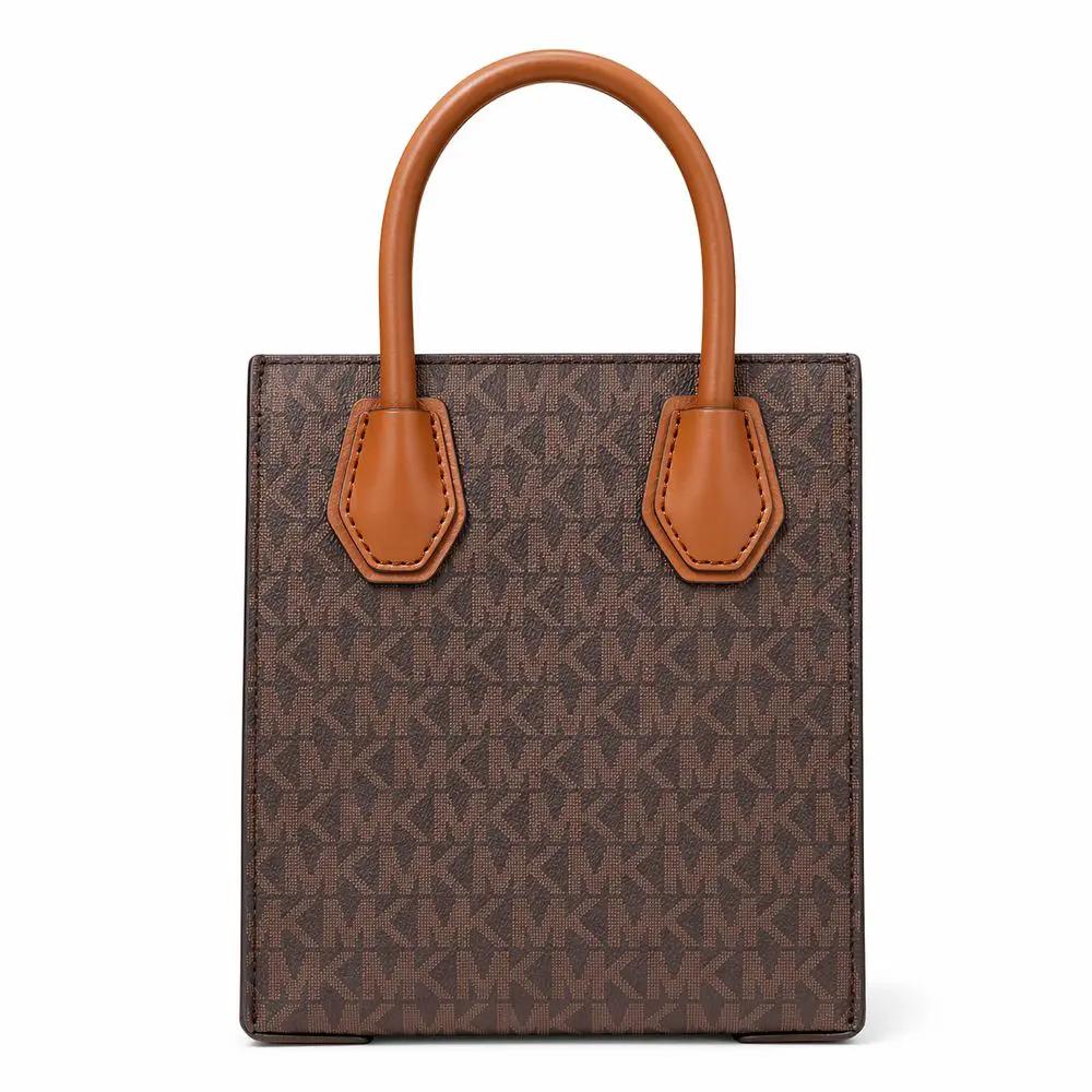 Michael Kors Brown Fur Handbag by Michael Kors
