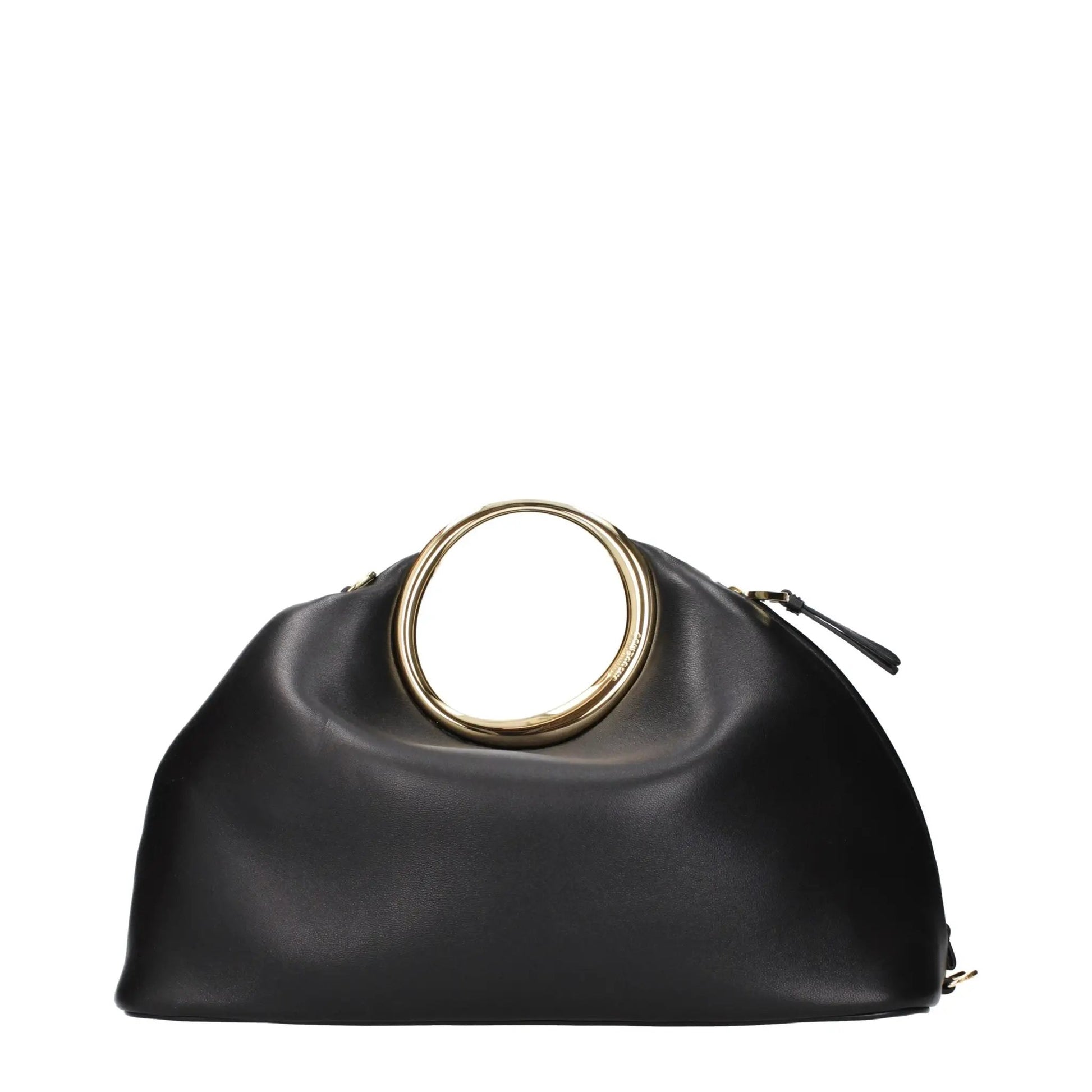 Jacquemus Black Leather Handbag by Jacquemus