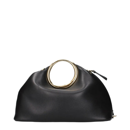Jacquemus Black Leather Handbag by Jacquemus