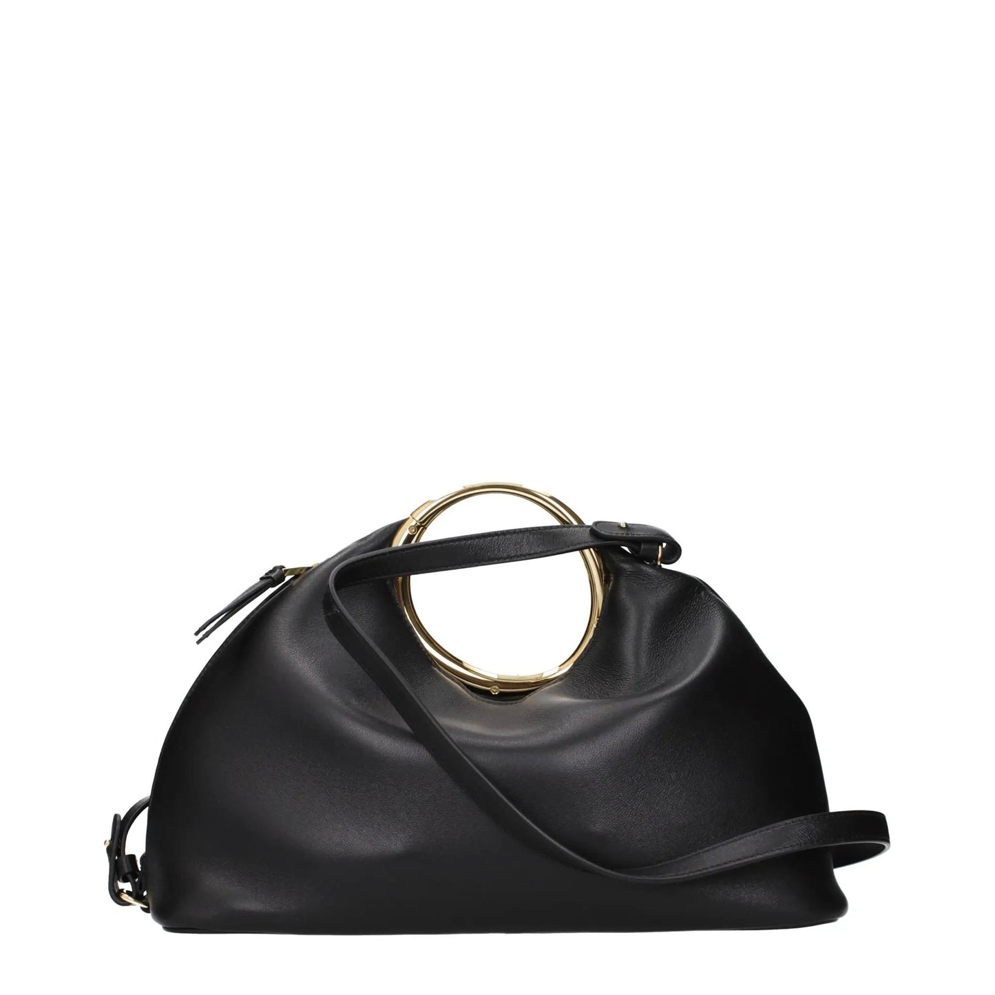 Jacquemus Black Leather Handbag by Jacquemus