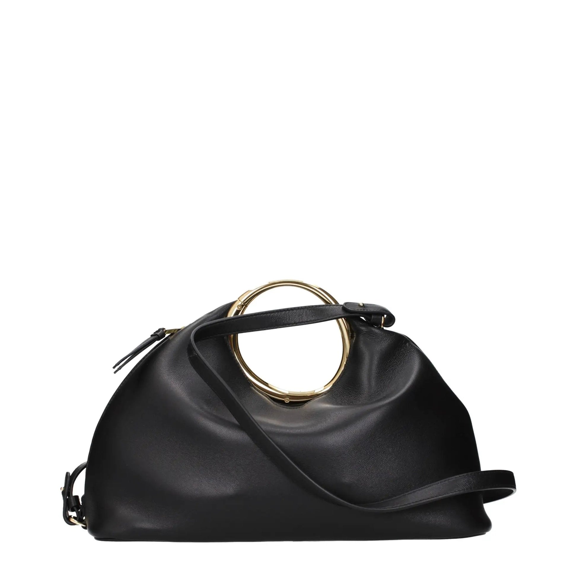 Jacquemus Black Leather Handbag by Jacquemus
