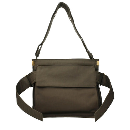 Burberry Green Fabric Shoulder Bag by Burberry