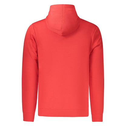Sweat à capuche Fila homme Rifredi en coton rouge – FI-45471