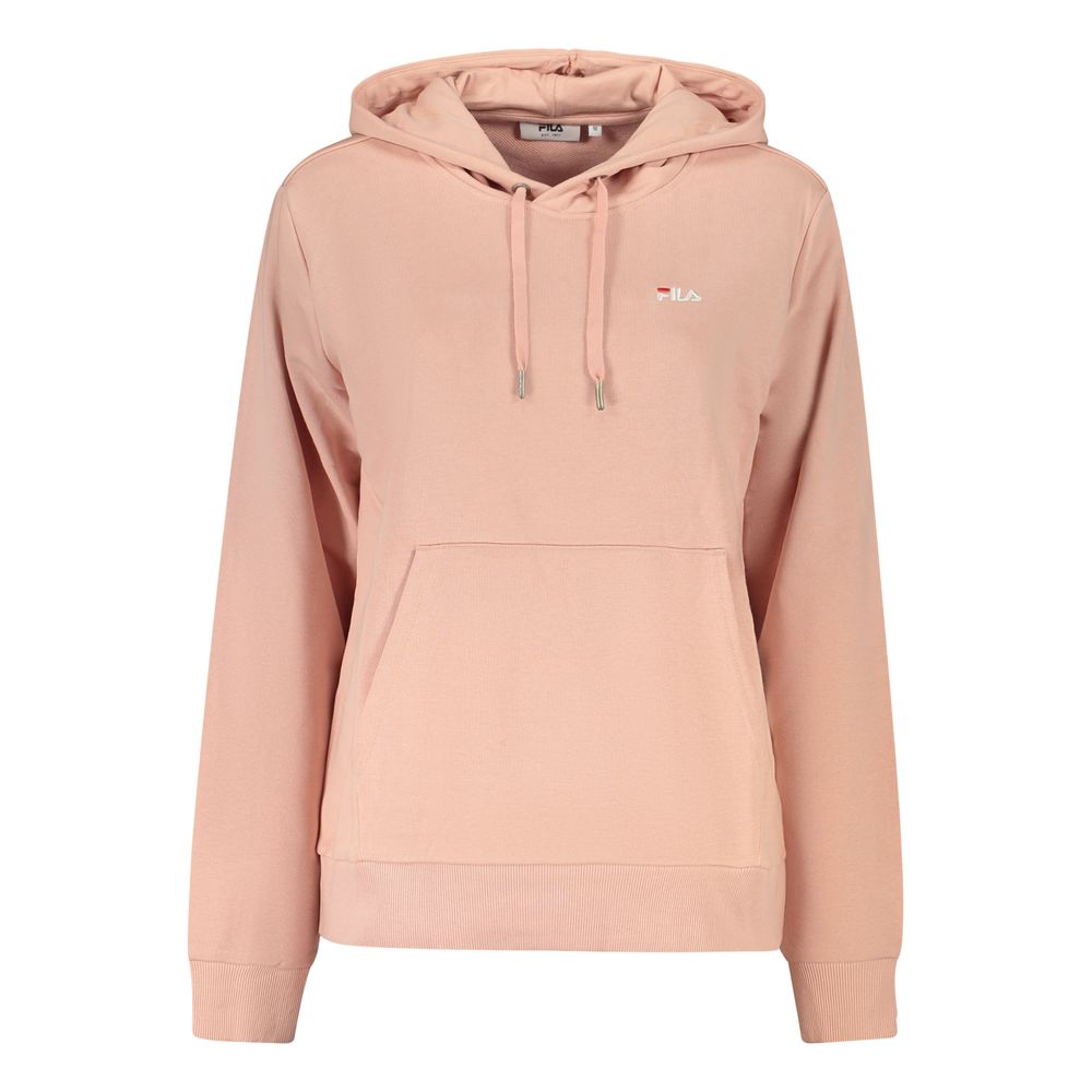 Sweat à capuche Fila femme Lierna en coton rose – FI-45502