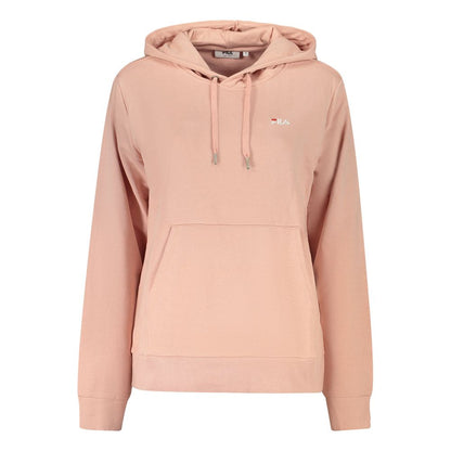 Sweat à capuche Fila femme Lierna en coton rose – FI-45502