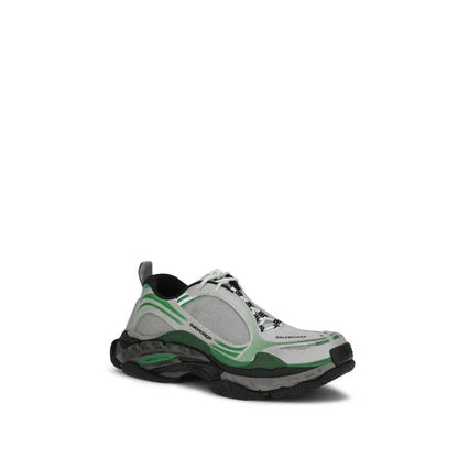 Balenciaga Gray Polyester Athletic Sneakers by Balenciaga