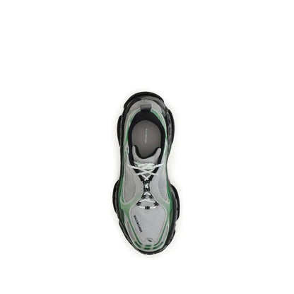 Balenciaga Gray Polyester Athletic Sneakers by Balenciaga