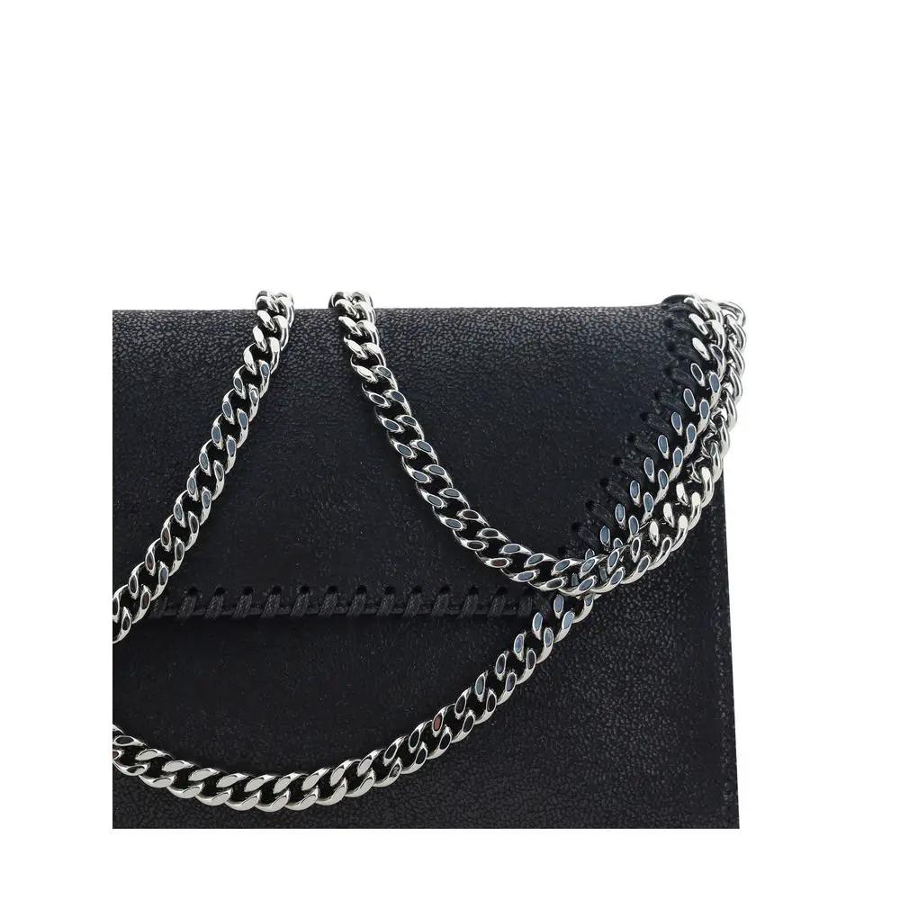 Stella McCartney Black Polyester Shoulder Bag by Stella McCartney