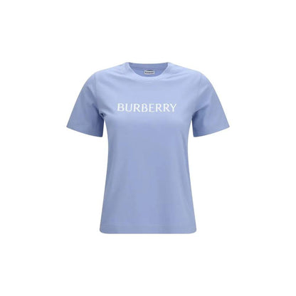 Burberry Blue Cotton T-Shirt by Burberry