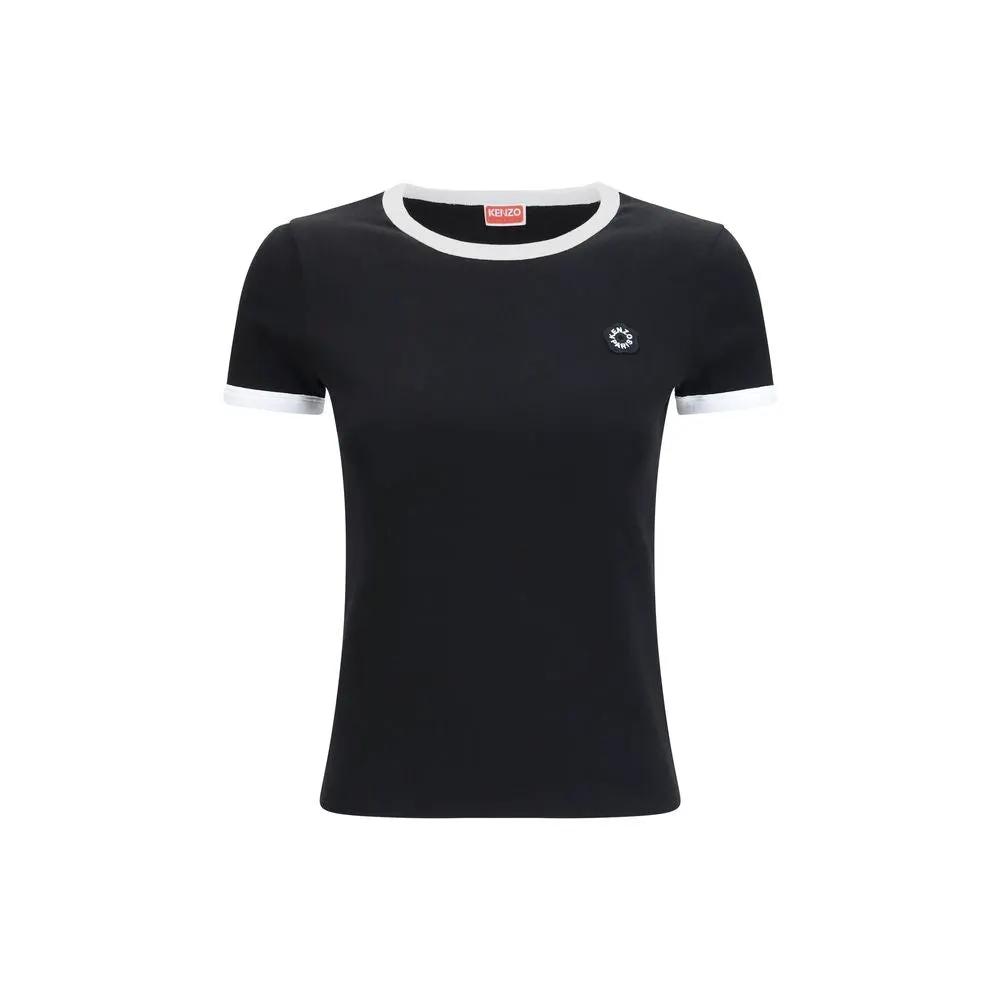 Kenzo Black Cotton T-Shirt by Kenzo