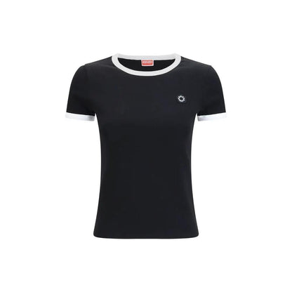 Kenzo Black Cotton T-Shirt by Kenzo