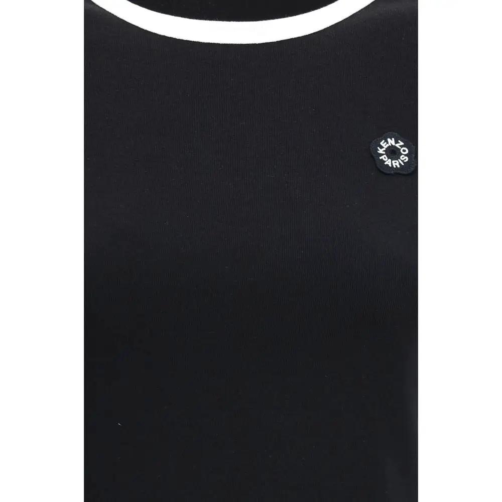 Kenzo Black Cotton T-Shirt by Kenzo