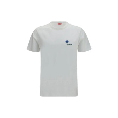 Kenzo White Cotton T-Shirt by Kenzo
