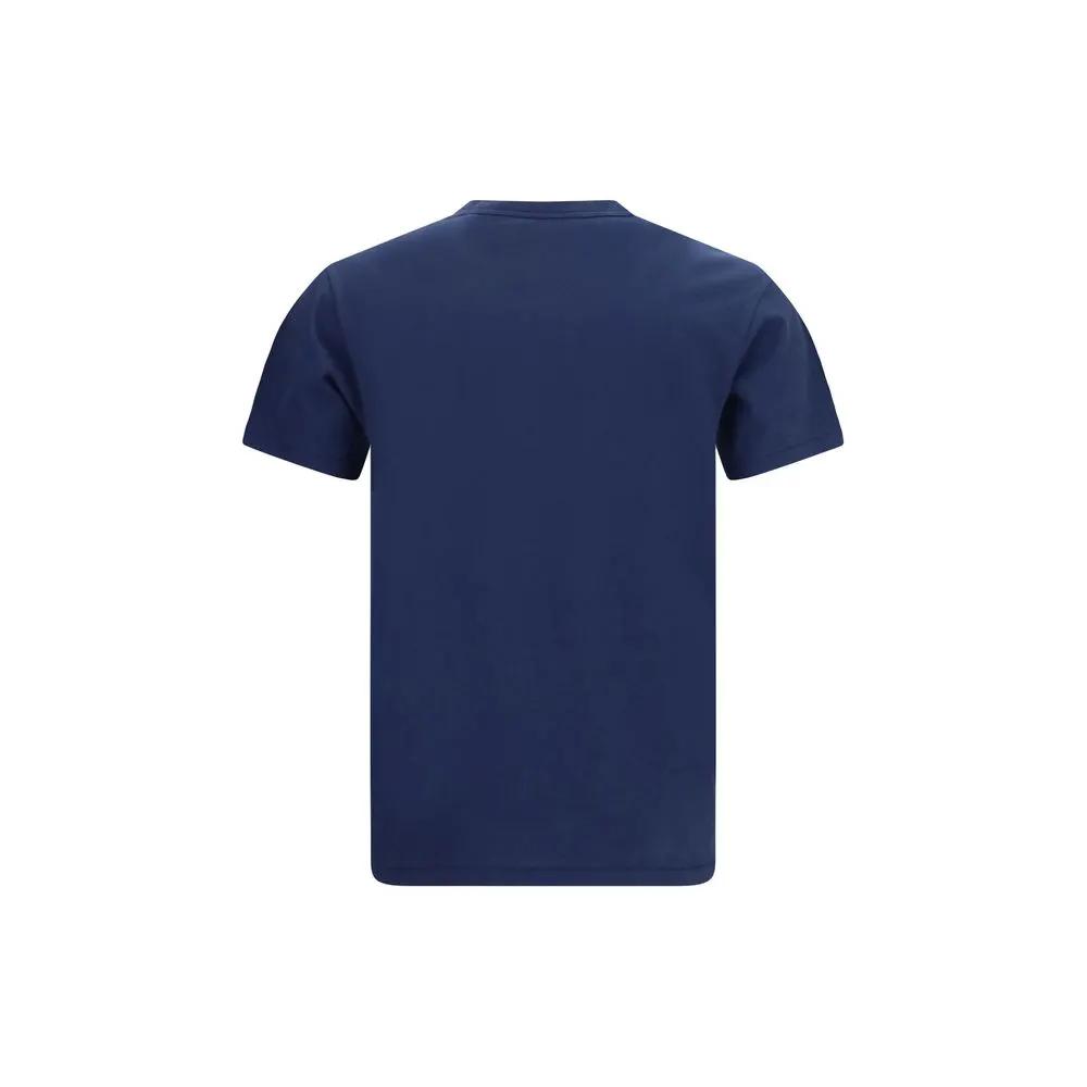 Kenzo Blue Cotton T-Shirt by Kenzo