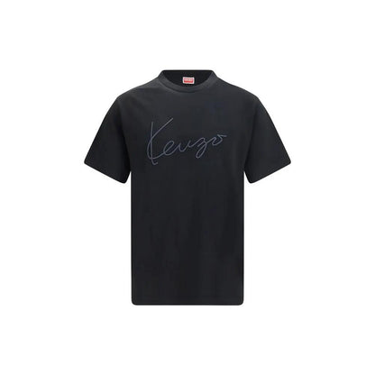 Kenzo Black Cotton T-Shirt by Kenzo