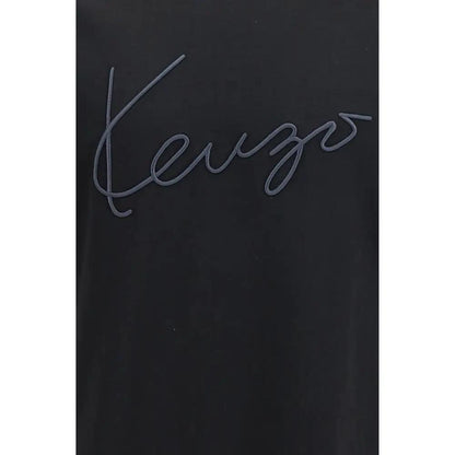 Kenzo Black Cotton T-Shirt by Kenzo