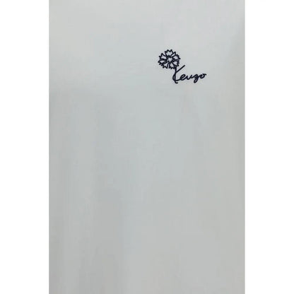 Kenzo White Cotton T-Shirt by Kenzo