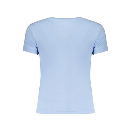 Tommy Hilfiger Azzurro Cotton Women's T-Shirt by Tommy Hilfiger