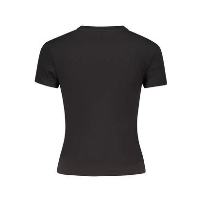Tommy Hilfiger Black Cotton Women's T-Shirt by Tommy Hilfiger