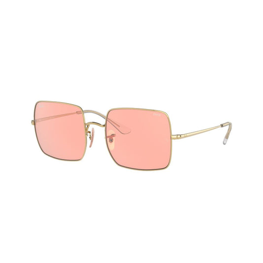 Ray-Ban – Lunettes de Soleil RB1971 Monture Dorée | Verres Roses Cat. 2 | UV 100% | Femme