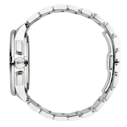 Gucci Gray Stainless Steel Dress Watch