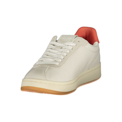 Tommy Hilfiger Beige Polyester Athletic Sneakers