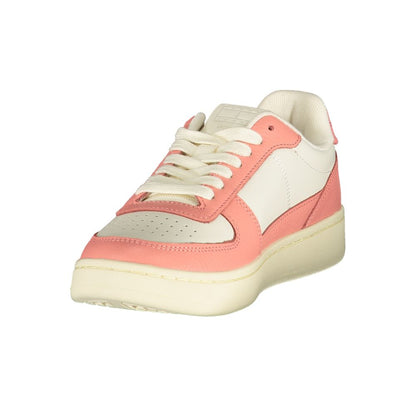 Tommy Hilfiger White Polyester Athletic Sneakers