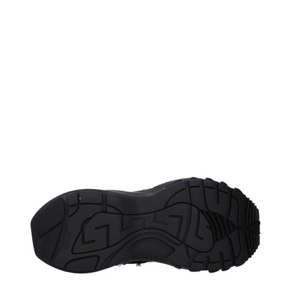 Baskets Versace homme en tissu noir – VE-15563749228809