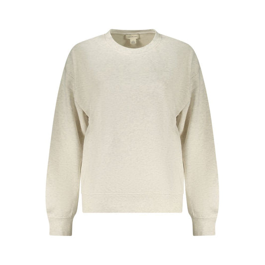 Sweat-shirt Calvin Klein femme en coton gris – CA-45593