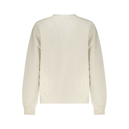 Sweat-shirt Calvin Klein femme en coton gris – CA-45593